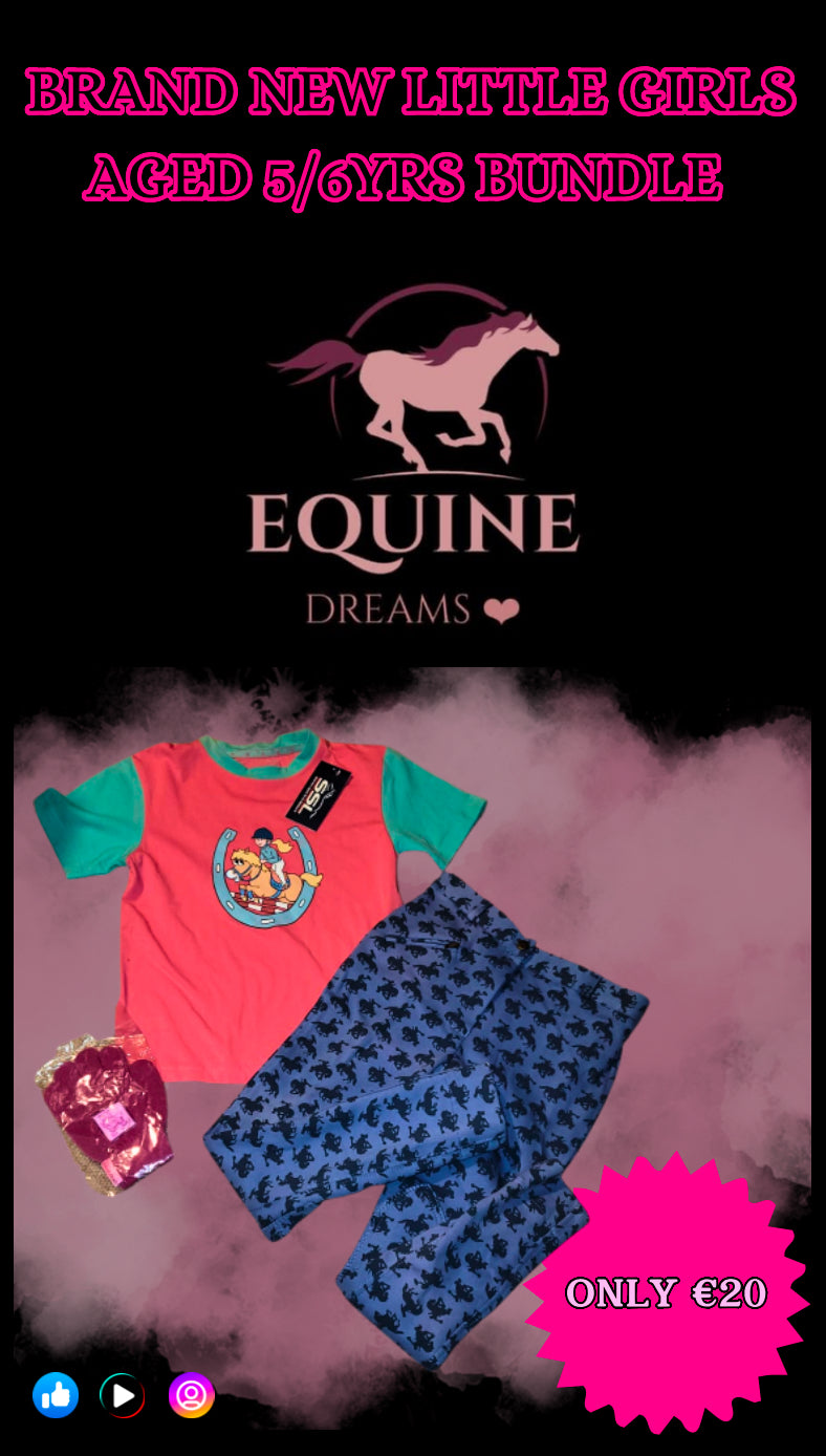 ✨ Brand New Little Girls Equestrian Bundle – Size 5/6yrs ✨
