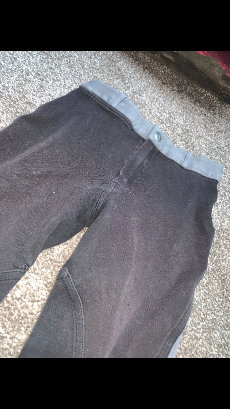 ๐ค Preloved Kids Black & Grey Jods โ Size 10yrs ๐ค