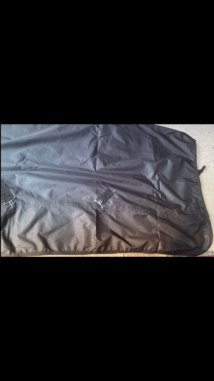 ๐ Brand New Black 0 Fill Turnout Rug โ Size 6โ9ft ๐