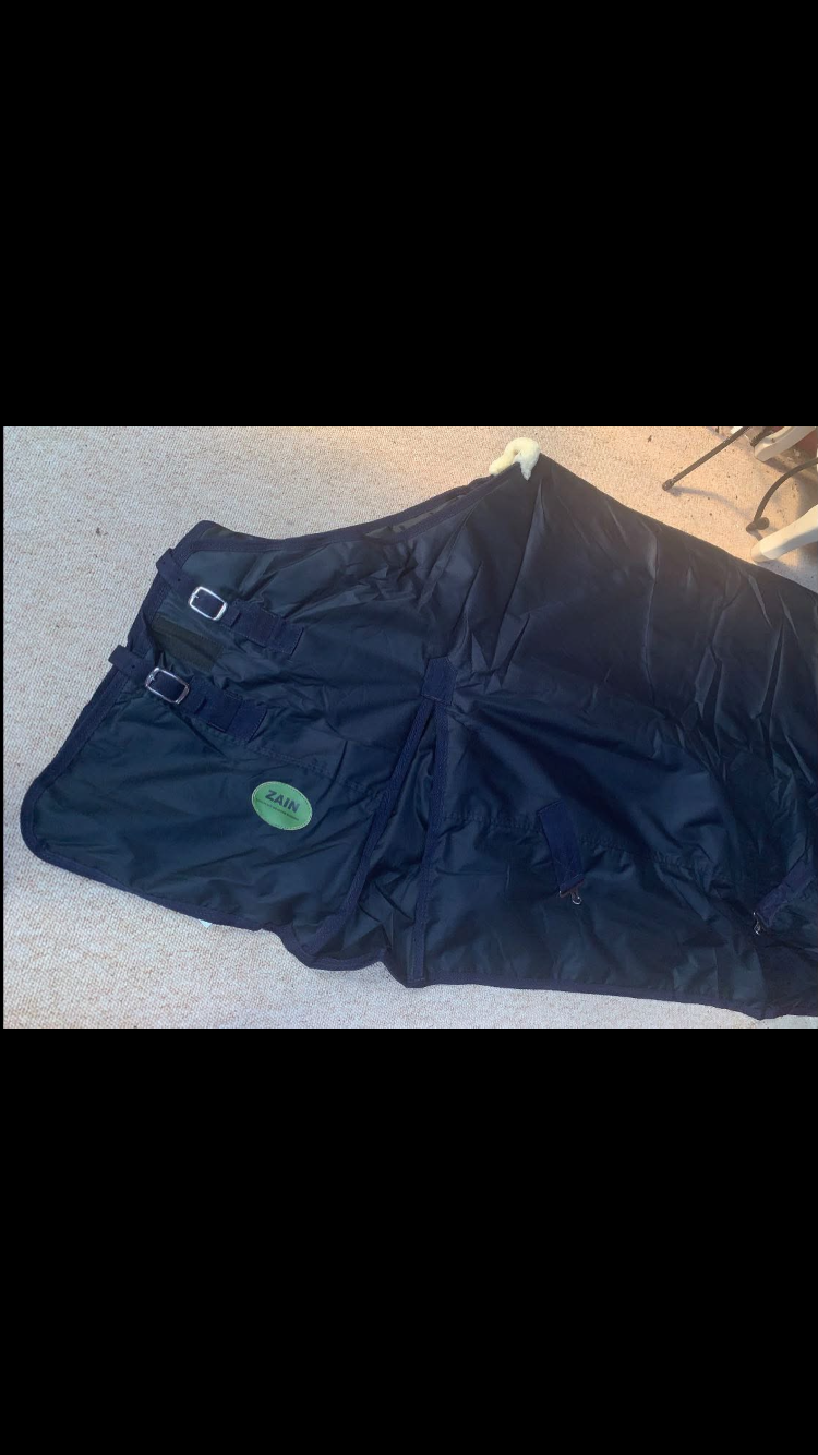 ๐ Brand New 6ft 300g Heavy Turnout Rug โ Navy ๐