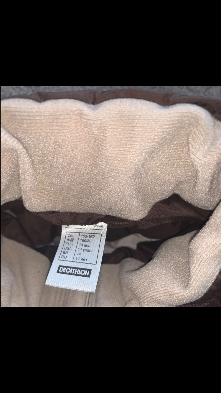 ๐ค Preloved Kids Brown Lightweight Waterproof Yard Jacket โ Size 14yrs ๐ค