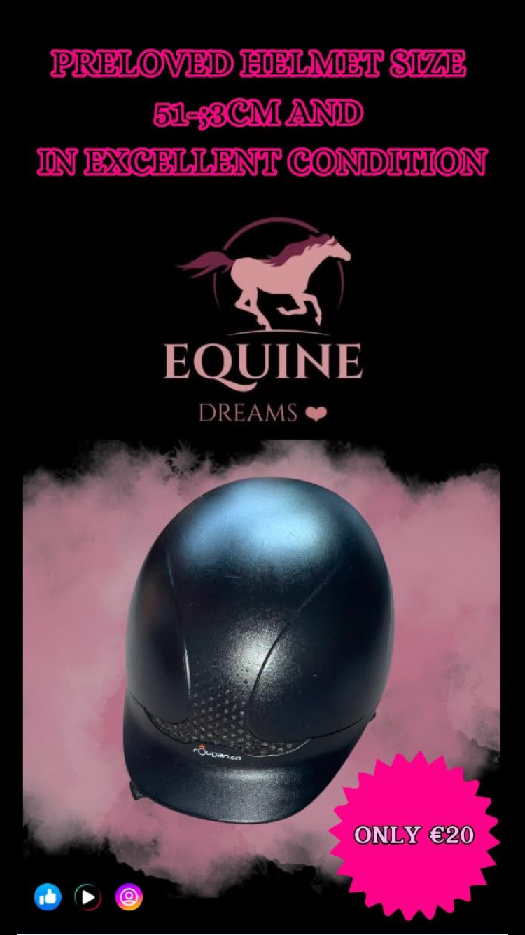 ๐ช Preloved Riding Helmet โ Size 51-53cm ๐ช