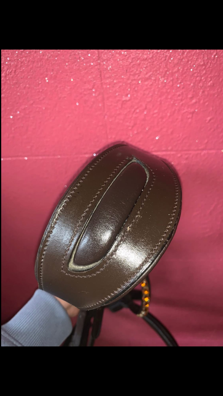 ๐ค Preloved Brown Leather Comfort Bridle โ Size Full ๐ค