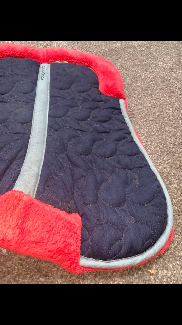 ๐๐ Like New Navy & Pink Half Pad โ Size Full ๐๐