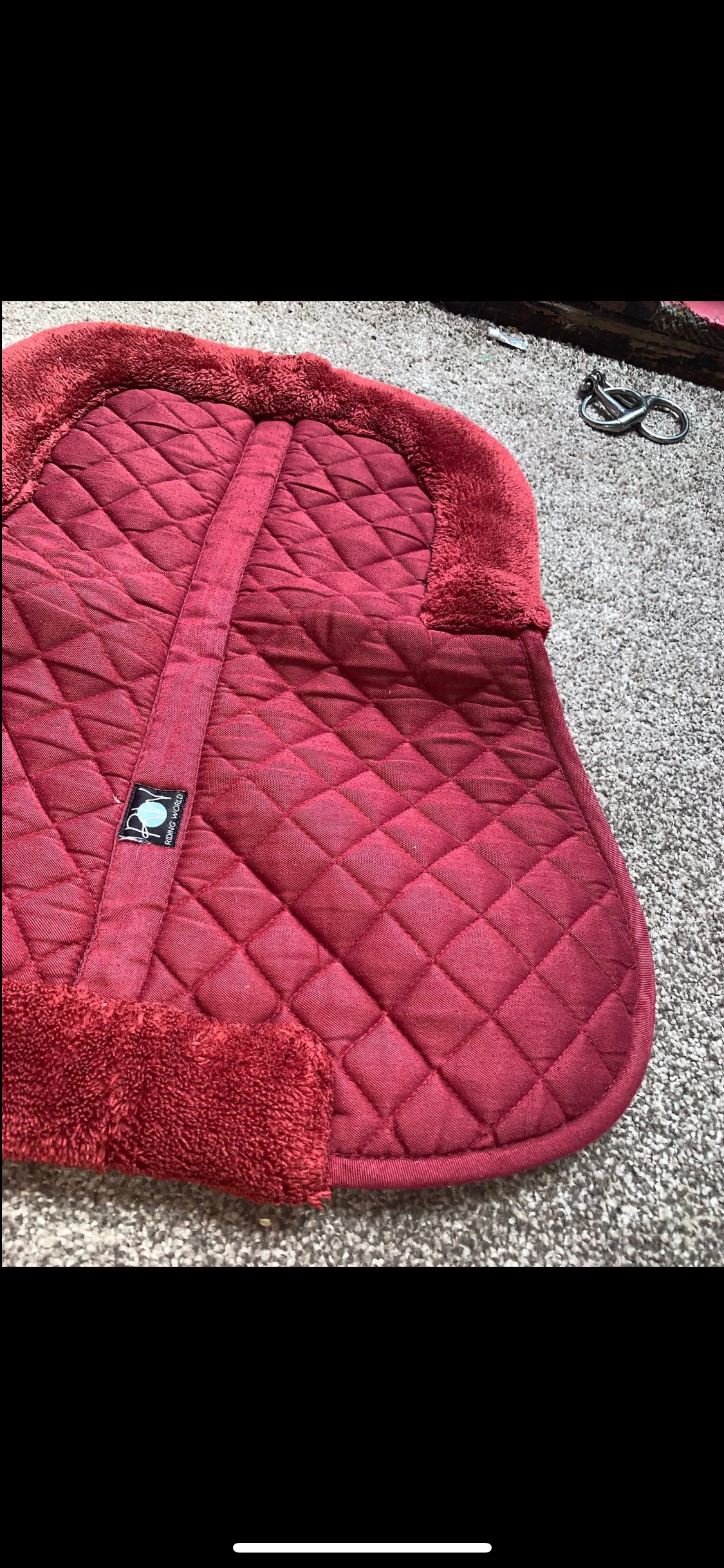 ๐ด๐ Preloved Size Cob Red Half Pad ๐๐ด