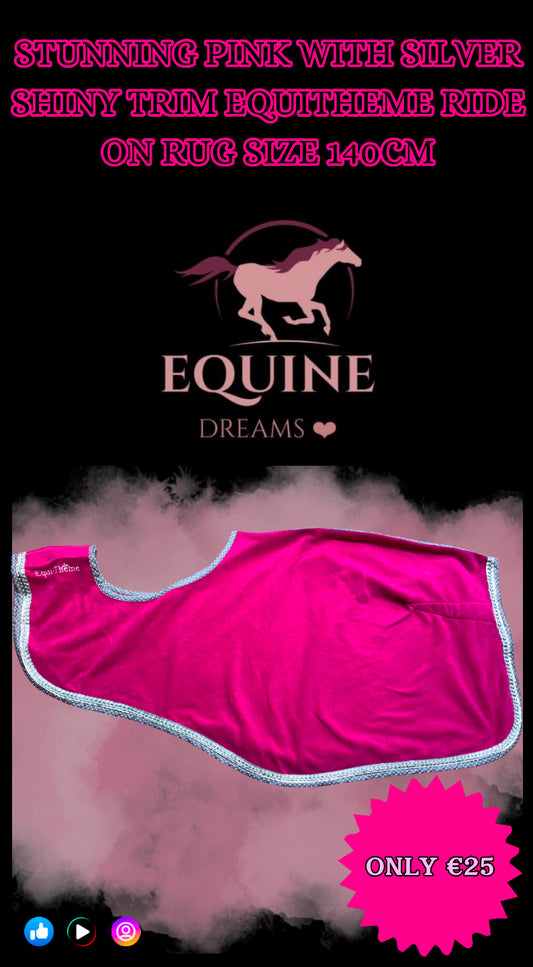 ✨ Stunning EquiTheme Ride-On Fleece Rug ✨