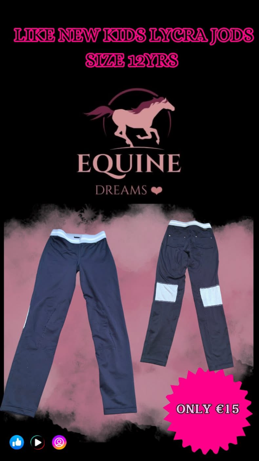👖 Like New Kids Lycra Jods – Size 12yrs 👖