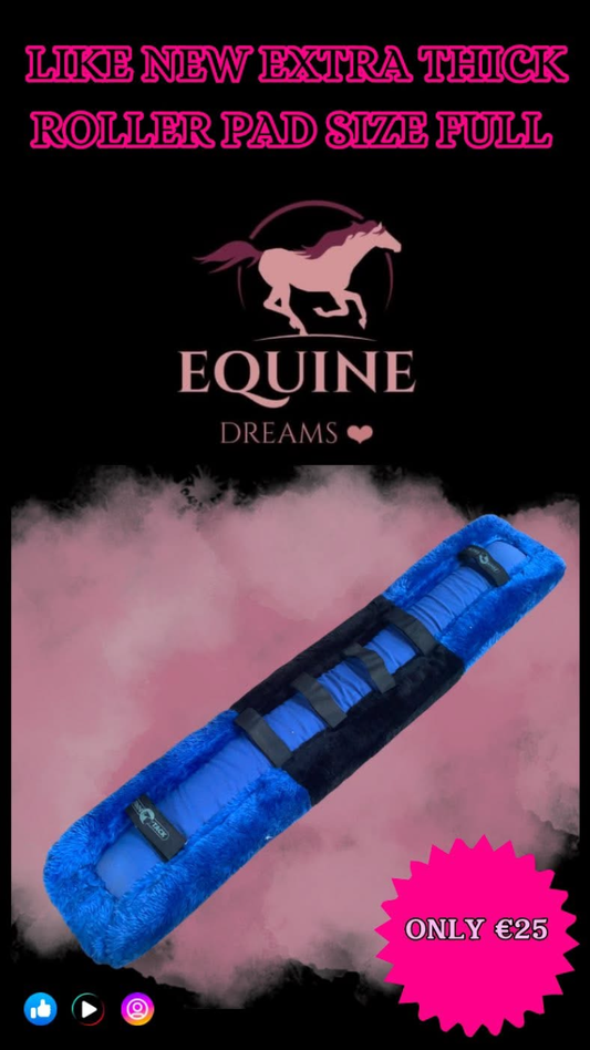 ✨ Like New Extra Thick & Fluffy Supportive Roller Pad – Size Full ✨