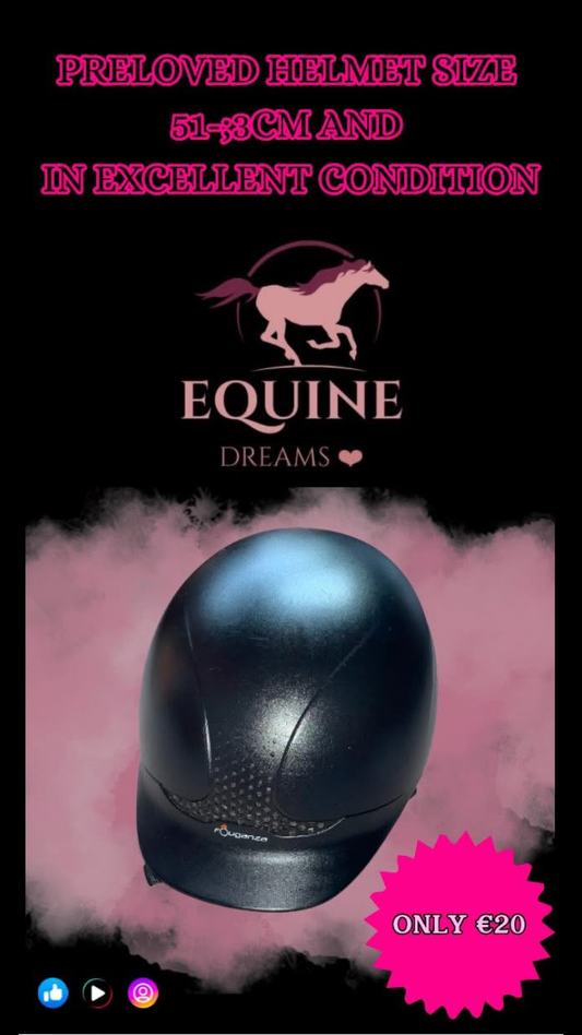 🪖 Preloved Riding Helmet – Size 51-53cm 🪖
